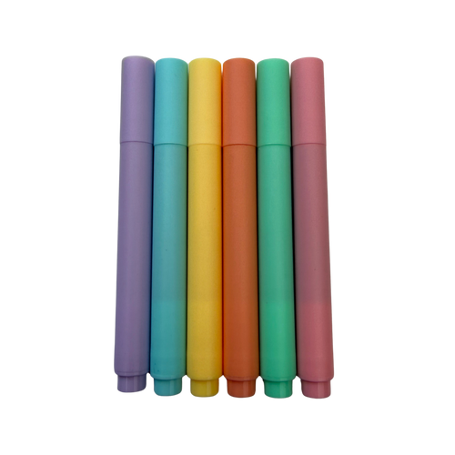 Komplet sedmih pastelnih barvnih markerjev – idealni za ustvarjalne projekte in šolske potrebščine