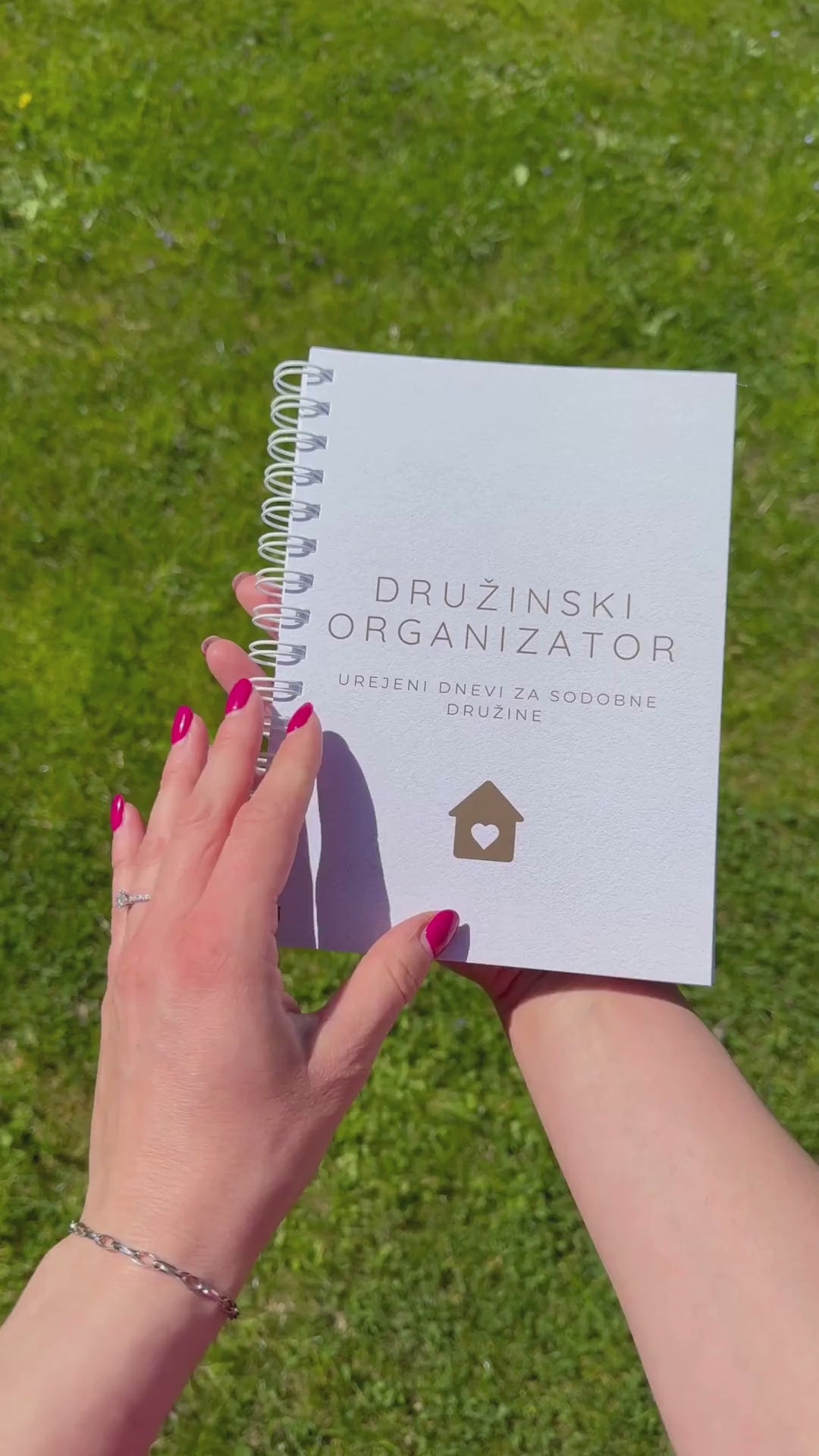 družinski organizator planer za sodobne druzine